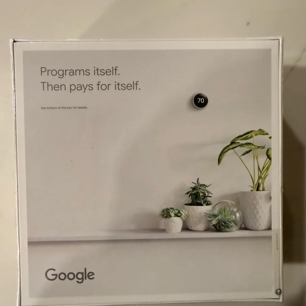 Google Nest Thermostat - White
